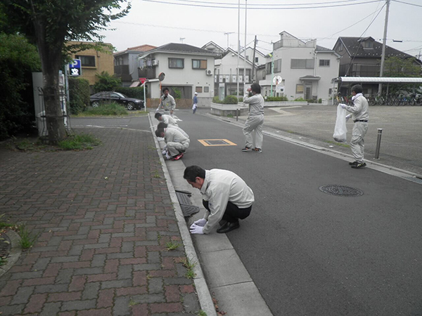 株式会社マモル　職員清掃状況